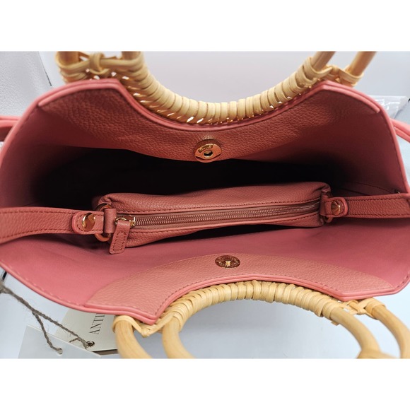 Antik Kraft Anthropologie Womens Handbag Purse Bag in‎ a Bag NWT Dusty Rose - Picture 9 of 11